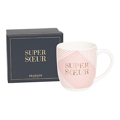 Draeger Paris - Geschenk-Becher - "SUPER SŒUR" von DRAEGER PARIS 1886