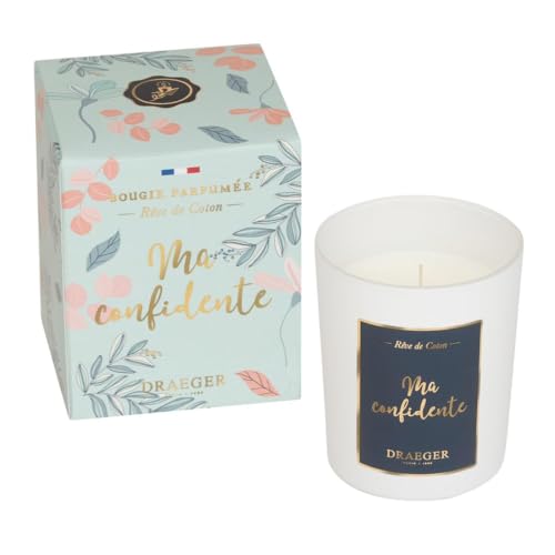 Draeger Paris - Geschenkkerze - Ma confidente - Hergestellt in Frankreich, Pflanzenwachs - 9 x 7,5 cm Draeger Paris - Geschenkkerze - Ma confidente - Hergestellt in Frankreich, Pflanzenwachs - 9 x 7,5 cm von DRAEGER