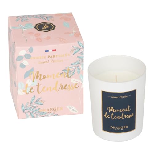 Draeger Paris - Geschenkkerze - Moment de tendresse - , Pflanzenwachs - 9 x 7,5 cm, Dunkelrosa. Draeger Paris - Geschenkkerze - Moment de tendresse - , Pflanzenwachs - 9 x 7,5 cm, Dunkelrosa. von DRAEGER