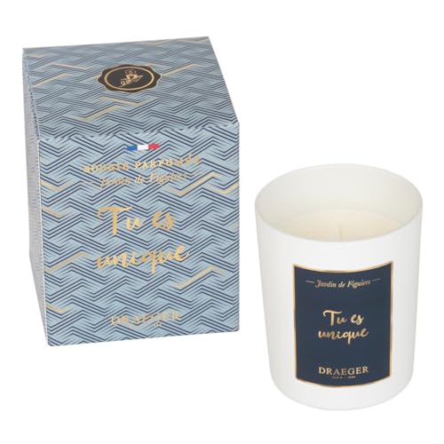 Draeger Paris - Geschenkkerze - Tu es Unique - Pflanzenwachs - 9 x 7,5 cm von DRAEGER