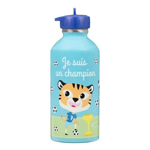 Draeger Paris - Trinkflasche Edelstahl Kinder - Je suis Un Champion von DRAEGER