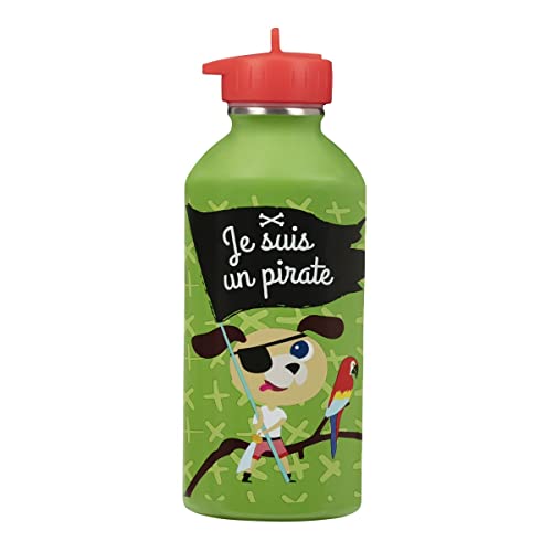 Draeger Paris - Trinkflasche Edelstahl Kinder - Je suis Un Pirate von DRAEGER PARIS 1886