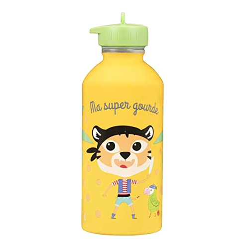 Draeger Paris - Trinkflasche Edelstahl Kinder - Ma Super Gourde - Tigre von DRAEGER