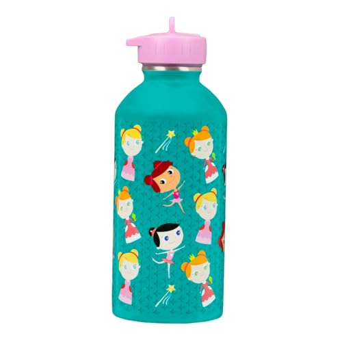 Draeger Paris - Trinkflasche Edelstahl Kinder - Prinzessinnen und Ballerinas von DRAEGER