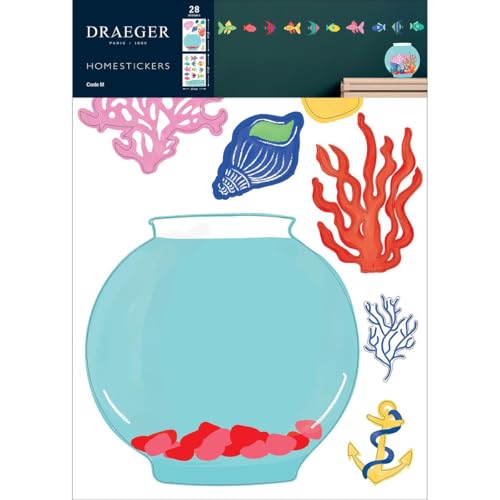 DRAEGER PARIS 1886 Adhesivo decorativo, Multicolor, Grand von DRAEGER