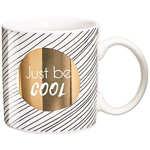 DRAEGER PARIS 1886 Dräger - Original Becher - Teetasse als Geschenk für Ihre Lieben - Kaffeetasse aus feinem Porzellan - 350 ml 8 cm im Durchmesser x 8,5 cm in der Höhe just be cool DRAEGER PARIS 1886 Dräger - Original Becher - Teetasse als Geschenk für Ihre Lieben - Kaffeetasse aus feinem Porzellan - 350 ml 8 cm im Durchmesser x 8,5 cm in der Höhe just be cool von DRAEGER