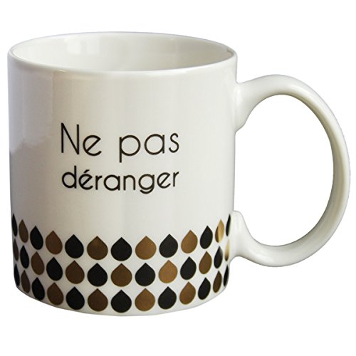 Dräger - Original Becher - Teetasse als Geschenk für Ihre Lieben - Kaffeetasse aus feinem Porzellan - 350 ml 8 cm im Durchmesser x 8,5 cm in der Höhe stören nicht von DRAEGER