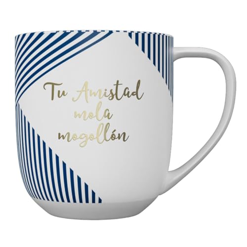 Draeger Paris 75004007S Keramiktasse mit Botschaft "Ihrer Freundschaft Mola Mogollon" von DRAEGER