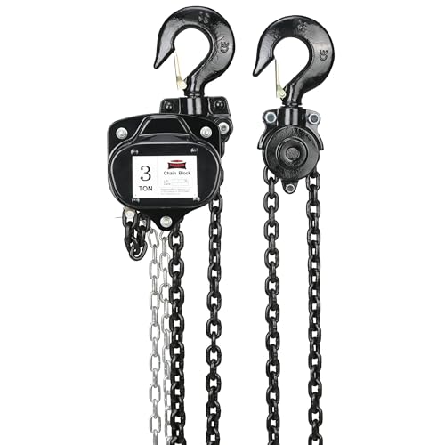 Dragon Winch Flaschenzug Seilzug Kettenzug Hebezug Ratschenzug 3000 kg mit robuste Stahlkette | 6 m Hubhöhe | 3T/3000KG Tragkraft | Handkettenzug 3T/6M Dragon Winch Flaschenzug Seilzug Kettenzug Hebezug Ratschenzug 3000 kg mit robuste Stahlkette | 6 m Hubhöhe | 3T/3000KG Tragkraft | Handkettenzug 3T/6M von DRAGON WINCH