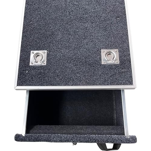 Dragon Winch Offroad Schubladensystem - Robuste Ausziehbare Ladeschublade (90x50x27,5 cm) für 4x4, SUV und Pick-up | Schwerlast Stauraum Box | Wasserdichter Stauraum für Werkzeuge und Ausrüstung von DRAGON WINCH