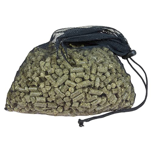 DRAK-Aquaristik Gerstenstroh-Pellets im Zugbandsack 1 Liter · Biologische Algenbekämpfung in Aquarium & Gartenteich von DRAK-Aquaristik