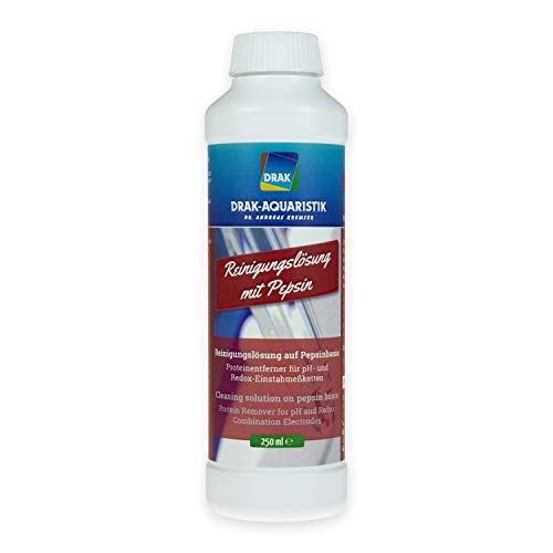 DRAK-Aquaristik Reinigungslösung auf Pepsinbasis - Proteinentferner 250 ml von DRAK-Aquaristik