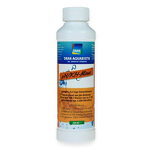 DRAK pH/KH-Minus - pH und KH einfach und schnell senken - 0,25 Liter von DRAK-Aquaristik