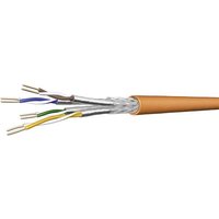 DRAKA 1001032-00250BR Netzwerkkabel CAT 7 SF/UTP 4 x 2 x 0.25mm² Orange Meterware von DRAKA