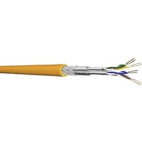 DRAKA 1001088-00100RW Netzwerkkabel CAT 7a S/FTP 4 x 2 x 0.25mm² Gelb Meterware von DRAKA