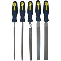 Drakkar Equipement - Blue-Dan Feilensatz (Werkstatt) mit 2k-Heft Feile schlicht Hieb 3 250mm 5-teilig von DRAKKAR EQUIPEMENT