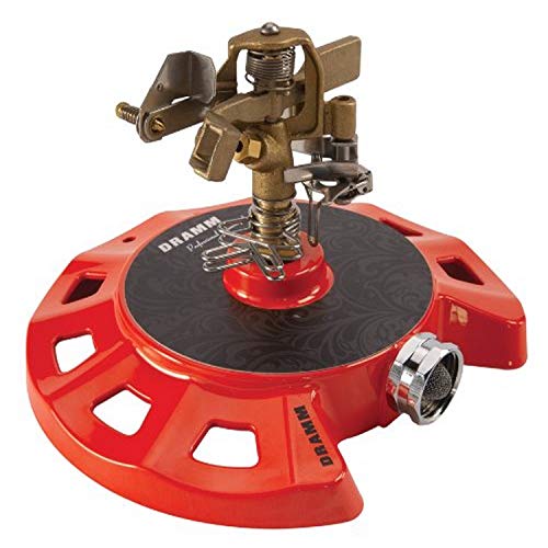 DRAMM 15081 Circular Base Impulse Sprinkler with a Heavy-Duty Metal Base, Red DRAMM 15081 Circular Base Impulse Sprinkler with a Heavy-Duty Metal Base, Red von DRAMM