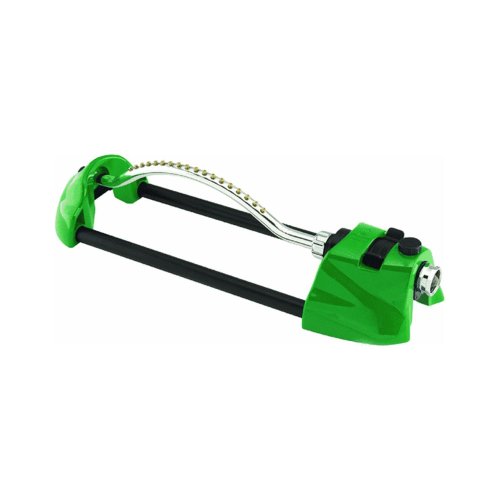 DRAMM ColorStorm Premium Metall oszillierender Sprinkler mit Messingdüsen 3 grün von DRAMM