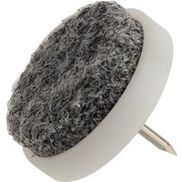 Filzgleiter weiß 20 mm von DRANSFELD