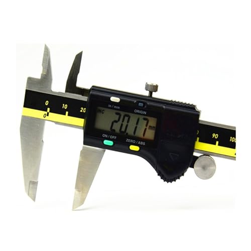 150 mm, 200 mm, 300 mm, Ursprungsmodus, digitaler Messschieber, Edelstahl, elektronischer Messschieber, Mikrometer + Bo Messwerkzeug(0-150mm 6inch) von DRAUXI