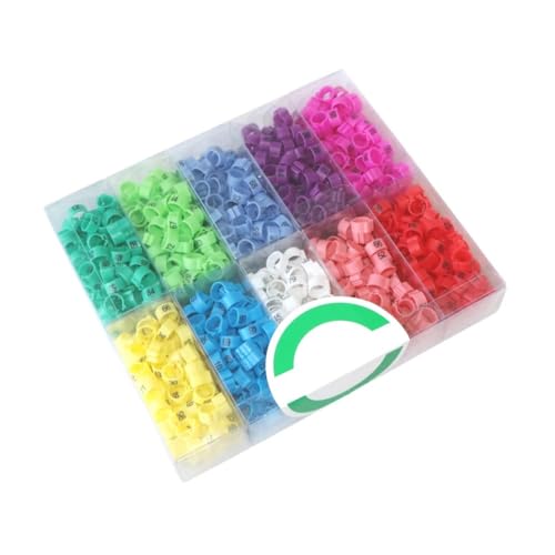 1000 Stück Taubenring M-A-K-E-R Digitale Identifikationsring 6 x 9 mm Bird Ring Bird Training Tools Tier Control Gerät 1000 Stück Taubenring M-A-K-E-R Digitale Identifikationsring 6 x 9 mm Bird Ring Bird Training Tools Tier Control Gerät von DRBAPQLXD