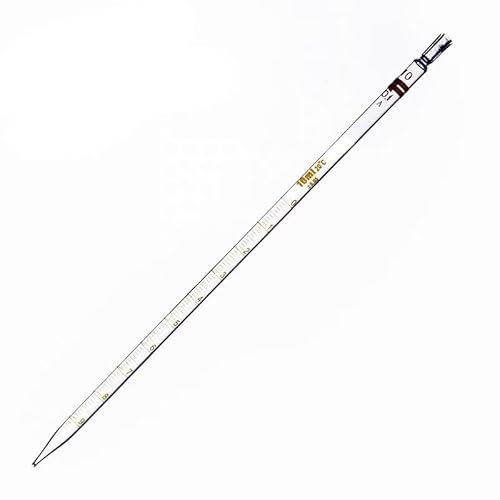 5 Stück 10 Stück 0,1 ml bis 50 ml Glas Graduierte Pipette mit Farbmarkierung Glas Tropfer Pipette Rohrtransferspipette(2ml 10pcs) von DRBAPQLXD