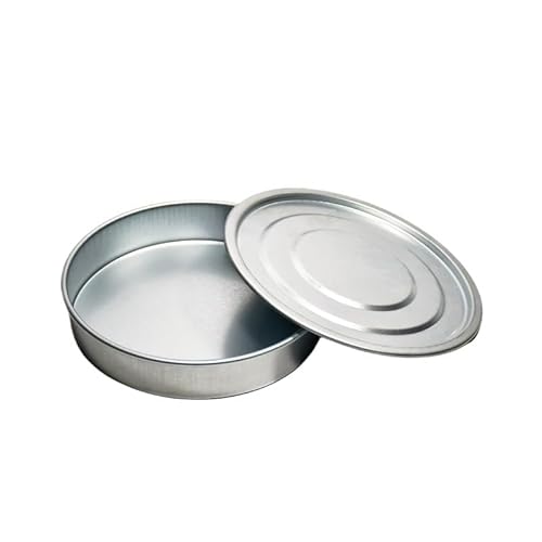 Deckel und Tablett für Testsiebe Laborprobeninspektion Arzneibuchsieb Deckel und Boden verzinkt Durchmesser Behälter 30 cm von DRBAPQLXD
