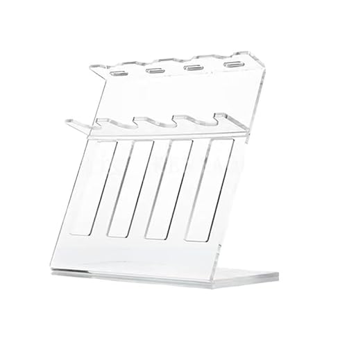 Laboratory Organic Glass Pipette Holder, Transparent Pipette Holder Z-shaped PMMA holder, up to 5 multi-channel/single channel pipettes von DRBAPQLXD