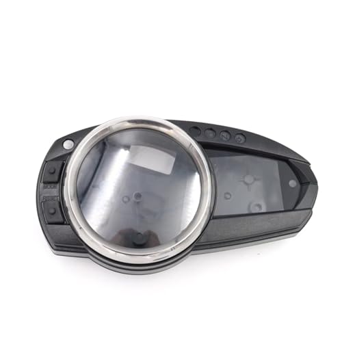 Für Z750 Für Z1000 2007 2008 2009 Für ZX6R 2007 2008 Motorrad Tachometer Instrumentenkoffer Gauge Kilometerzähler Drehzahlmesser Gehäuseabdeckung Motorrad Instrumentengehäuse(1 Set) von DRCIOQAZR