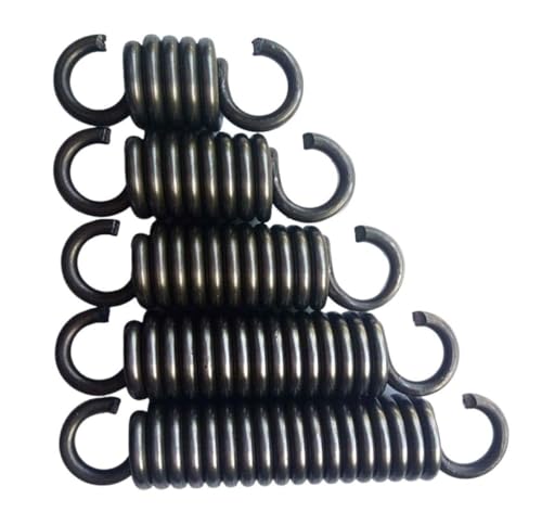 4,0 mm Zugfeder mit Haken – verstellbare Zugfeder for verschiedene Anwendungen (Länge 68–500 mm, Außendurchmesser 21–25 mm)(21 x 160 mm) von DRDQFF