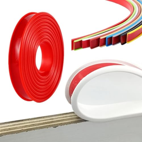 DRDQFF 1M Selbstklebende U-förmige Gummikantenleiste – Flexibler TPE-Kantenschutz for Möbel(Red,36mm) von DRDQFF
