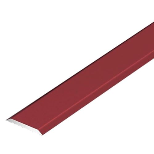 DRDQFF Selbstklebende Bodenübergangsleiste aus Aluminiumlegierung – 90 cm Nahtabdeckung for Übergänge von Teppich zu Fliesen(Red) von DRDQFF