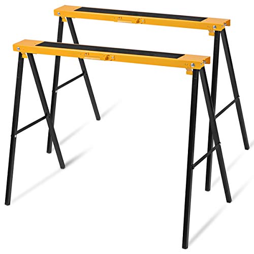 DREAMADE klappbock 2er set, Klappbock Klappbar Gerüstbock-Set Arbeitsbock aus Eisen, Unterstellbock Stützbock 125 kg Belastbar DREAMADE klappbock 2er set, Klappbock Klappbar Gerüstbock-Set Arbeitsbock aus Eisen, Unterstellbock Stützbock 125 kg Belastbar von DREAMADE
