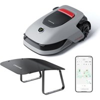 DREAME Intelligenter Mähroboter A1 Pro Mit Mähroboter-Garage, Drahtloser Umfang Mähroboter, 2000m², App-Steuerung, OmniSense™ Technologie, Intuitive von DREAME