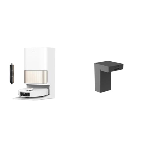 DREAME L40 Ultra Saugroboter mit Wischfunktion und Hebarem Wischmopp, ausziehbarer und anhebbarer Seitenbürste, 11.000 Pa Saugleistung + Automatic Fill & Flush Water Connection Kit von DREAME