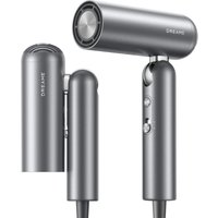 Pocket Neo Hochgeschwindigkeits-Haartrockner, in 3 Formen klappbar, 300 g leicht, 110.000 U/min Motor, 300 Millionen negative Ionen/cm³, 57 °c von DREAME