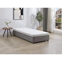 Matratze - 90 x 190 cm - Schaumstoff - mit abnehmbarem Bezug - Stärke 10 cm - NASUS von DREAMEA von Vente-unique