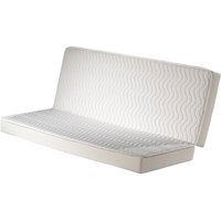 Matratze für Schlafsofa Klappsofa - 1 Zone - Härtegrad 2 - 130 x 190 cm - Stärke 16 cm - ROOMIE von DREAMEA von Vente-unique