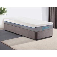 Relaxmatratze - 90 x 200 cm - Memory Schaum - 1 Zone - Härtegrad 2 - Stärke 20 cm - POSEIDON von DREAMEA von Vente-unique
