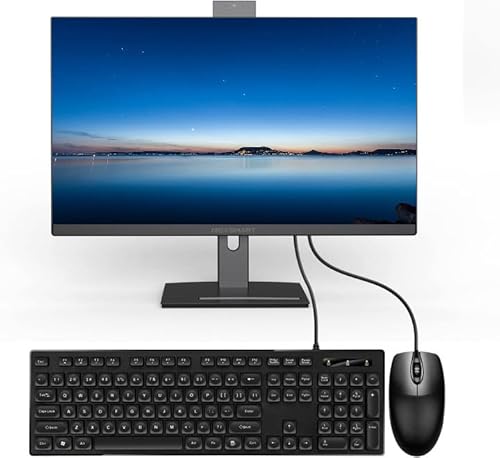 DREAMFYRE All-in-One PC 27 Zoll, Core i7 (bis zu 3,20 GHz), 16 GB RAM, 512 GB SSD, Dual-Band Wi-Fi, Bluetooth 4.2, Schwarz von DREAMFYRE