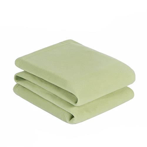 DREAMSCENE Warme Polar-Fleece-Überwurf, superweich, luxuriös, für Sofa, Bett, Garten, Salbeigrün – 120 x 150 cm von DREAMSCENE