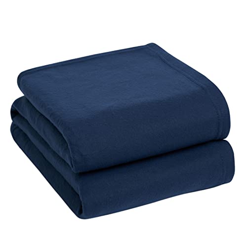 DREAMSCENE Warme Polar-Fleece-Überwurf, superweich, luxuriös, für Sofa, Bett, Gartendecke, Marineblau, 200 x 240 cm DREAMSCENE Warme Polar-Fleece-Überwurf, superweich, luxuriös, für Sofa, Bett, Gartendecke, Marineblau, 200 x 240 cm von DREAMSCENE