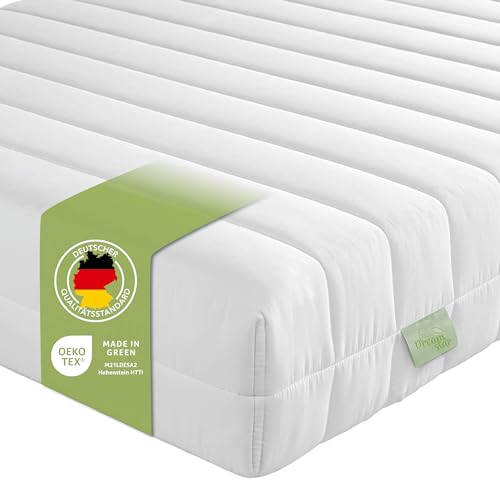 DREAMSTAR Easy Flex | orthopädische 7-Zonen Kaltschaummatratze | Öko-Tex Zertifiziert | Härtegrad 2 und 3 (H2 & H3) | Rollmatratze 13 cm | Made in EU I 140 x 190 cm von DREAMSTAR