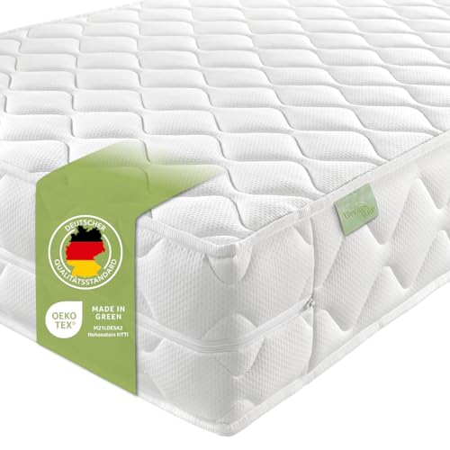 DREAMSTAR Ergo Flex XXL Duo I ergonomische 7-Zonen Kaltschaummatratze I 22 cm hoch I Öko-Tex Zertifiziert I Härtegrad 3 und 4 I 180 x 200 cm DREAMSTAR Ergo Flex XXL Duo I ergonomische 7-Zonen Kaltschaummatratze I 22 cm hoch I Öko-Tex Zertifiziert I Härtegrad 3 und 4 I 180 x 200 cm von DREAMSTAR