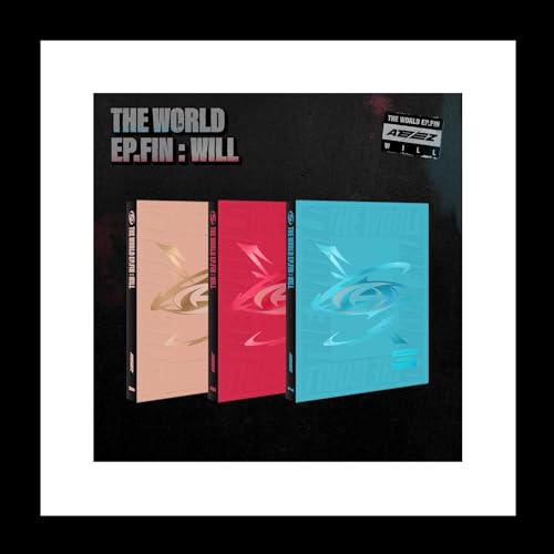 ATEEZ THE WORLD EP.FIN : WILL 2nd Album CD+Photobook+Sticker+Photocard+Tracking Sealed (Standard SET(A+D+Z)) von DREAMUS