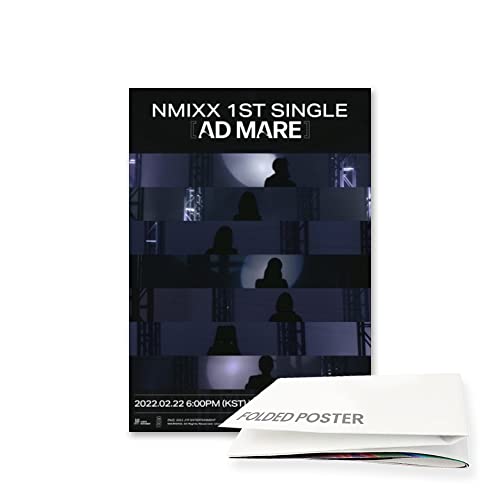 NMIXX - AD MARE 1st Single [ LIMITED EDITION ] (Incl. Extra photocard, Decorative Sticker) (Folded poster.) von DREAMUS