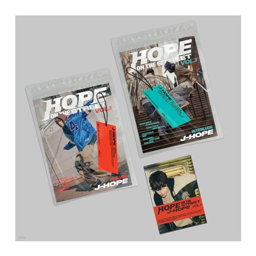 [Weverseshop POB Exclusive] BTS J-HOPE HOPE ON THE STREET VOL.1 Special Album Contents+Weverse Shop POB+Photo zine+Sticker+Card+Tracking Sealed J HOPE (Full 3 Version SET) von DREAMUS