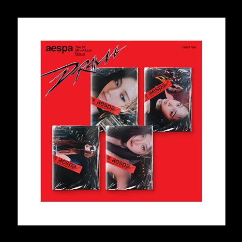 aespa Drama 4th Mini Album CD+Photocard+Tracking Sealed (Giant WINTER Version) von DREAMUS