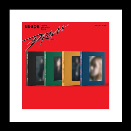 aespa Drama 4th Mini Album CD+Photocard+Tracking Sealed (Sequence NINGNING Version) von DREAMUS