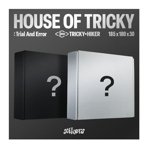 xikers HOUSE OF TRICKY : Trial And Error 3rd Mini Album CD+Folded poster on pack+Photobook+Postcard+Moving photo+Film strip+Magentic cap+Photocard+Tracking Sealed (HIKER Version) von DREAMUS